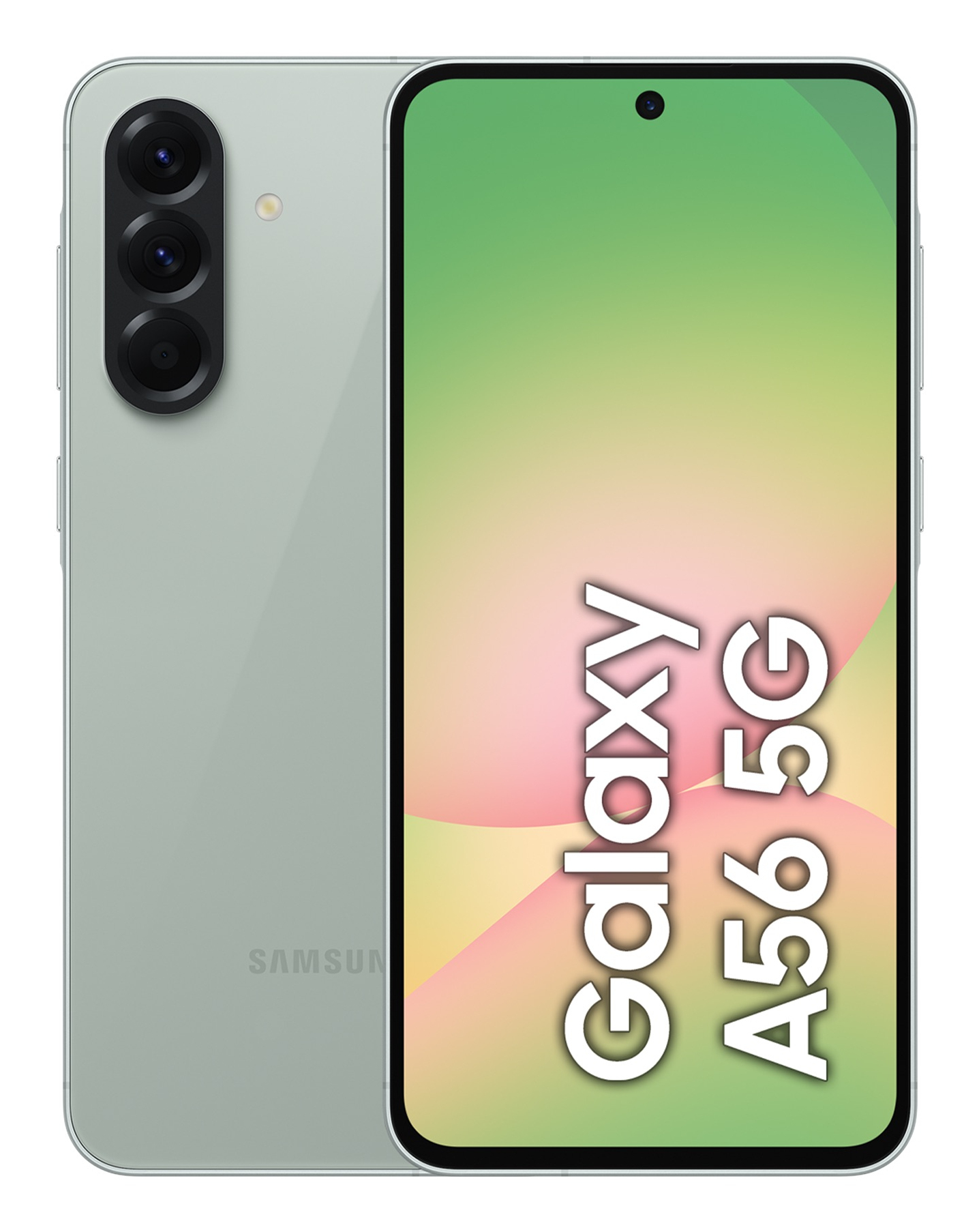 Samsung Galaxy A56 17 cm (6.7") Dual SIM Android 15 5G USB Type-C 8 GB 128 GB 5000 mAh Olijf afbeelding