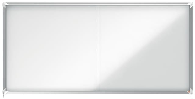 Binnenvitrine Nobo Premium Plus 27xA4 schuifdeur magnetisch afbeelding