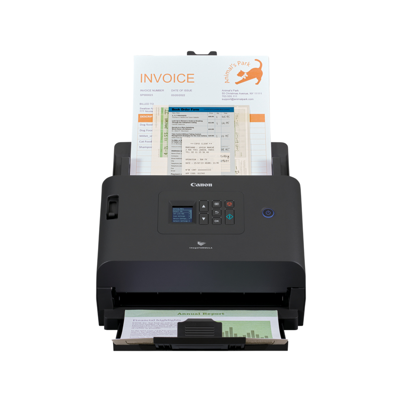 Canon imageFORMULA DR-S250N Paginascanner 600 x 600 DPI A4 Zwart afbeelding
