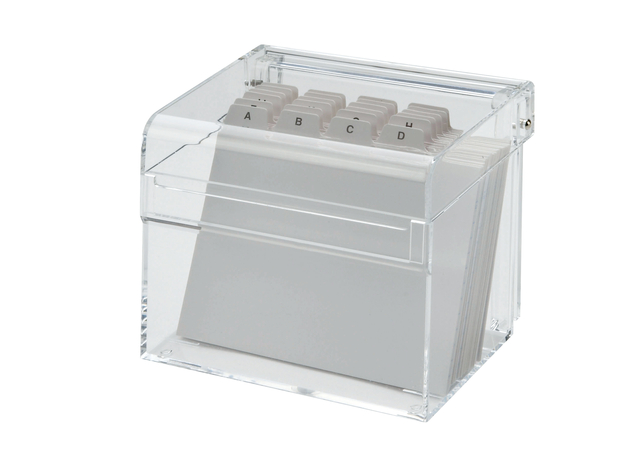 Kaartenbak Maul met index DIN A7 acryl afbeelding