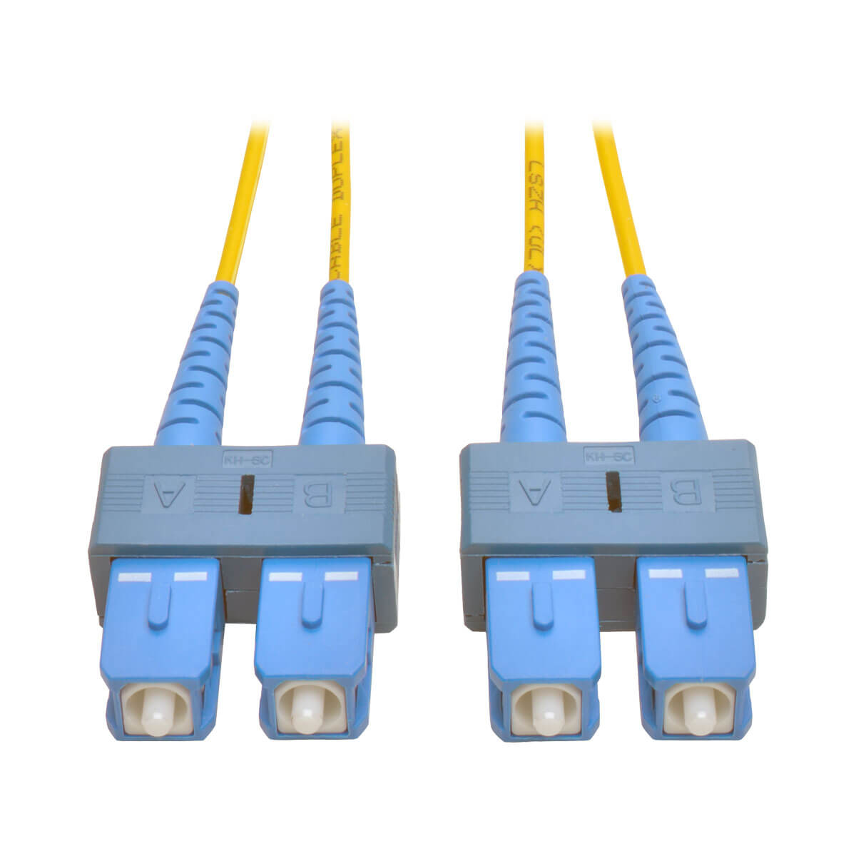 Tripp Lite N356-05M InfiniBand en Glasvezelkabel 5 m 2x SC OFNR Blauw, Geel afbeelding