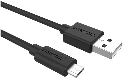 Duracell USB5023A USB-kabel 2.0 2 m USB A Micro-USB A Zwart-2