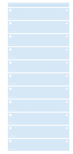 Things to do Djois Atlanta recycled papier Today 140x297mm 125vel 70gr blauw — Foto 2 van 2
