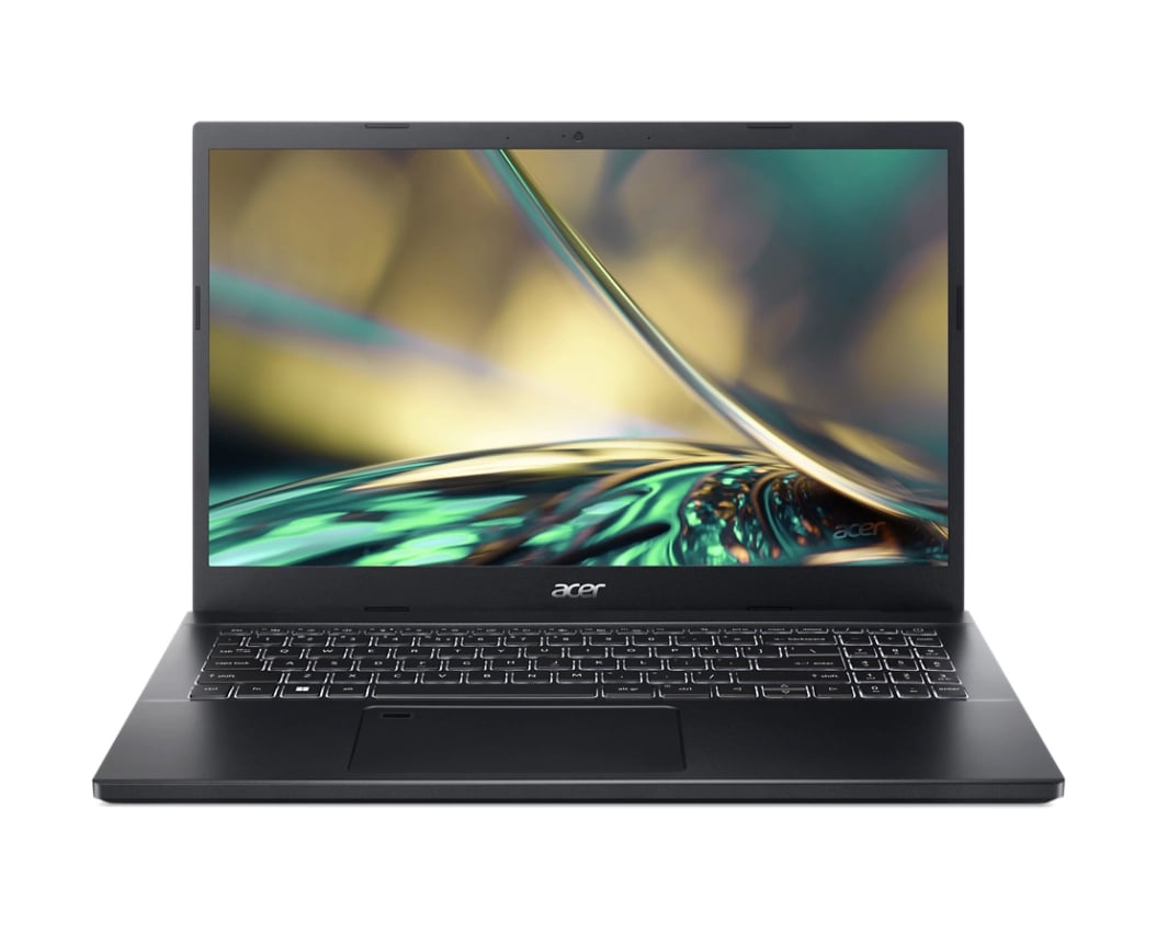 Acer Aspire 7 A715-76G-51CU Intel® Core™ i5 i5-12450H Laptop 39,6 cm (15.6") Full HD 16 GB DDR4-SDRAM 512 GB SSD NVIDIA GeForce RTX 2050 Wi-Fi 6E (802.11ax) Windows 11 Pro Zwart afbeelding