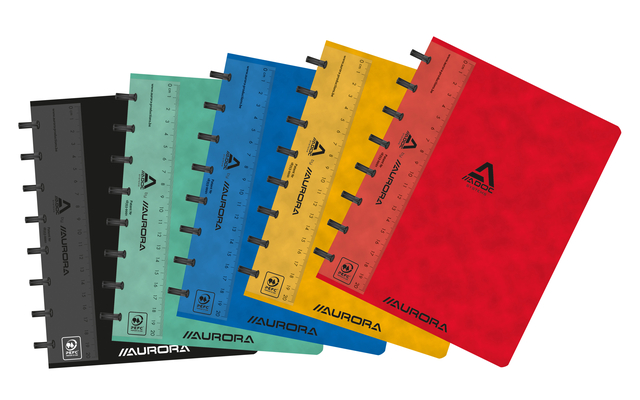 Schrift Adoc Classic A5 ruit 5x5mm 144 pagina&apos;s 90gr assorti afbeelding