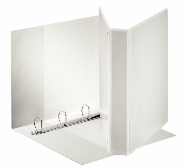 Presentatieringband Esselte standaard panorama A4 4-rings maxi D-mechaniek 30mm wit afbeelding