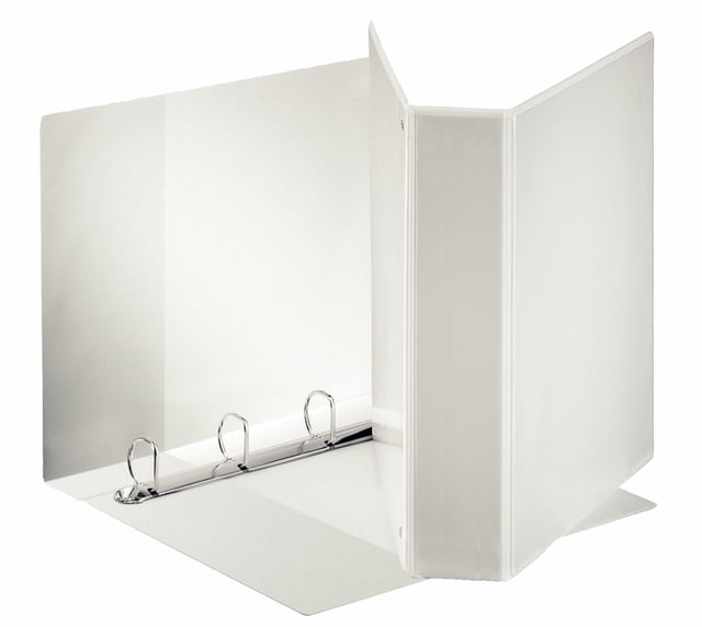 Presentatieringband Esselte panorama A4 maxi 4-rings D-mechaniek 60mm wit afbeelding