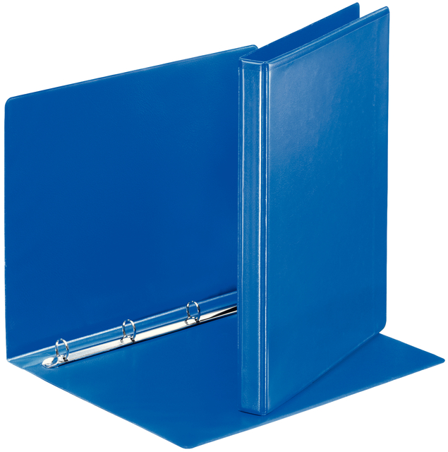 Presentatieringband Esselte Essentials panorama A4 4-rings O-mechaniek 16mm blauw afbeelding