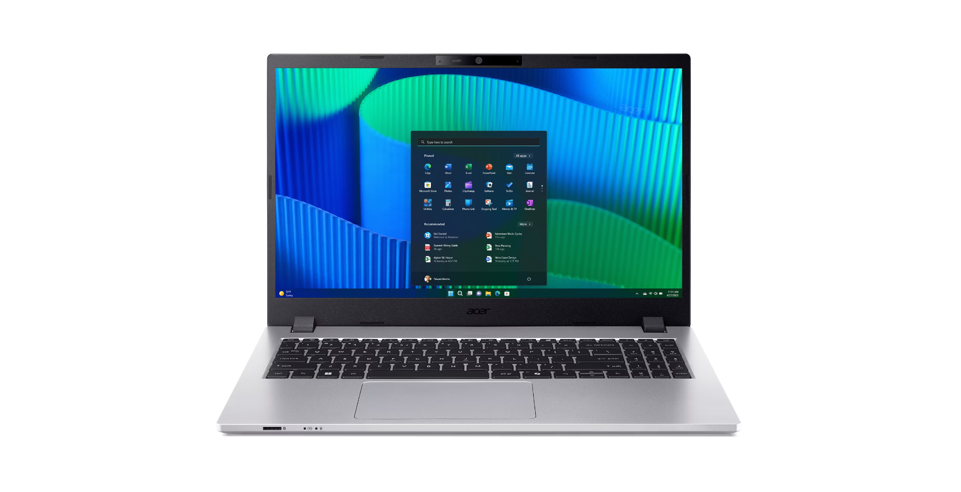 Acer TravelMate P2 15 TMP215-55-TCO-738N Intel® Core™ i7 i7-1355U Laptop 39,6 cm (15.6") Full HD 16 GB DDR5-SDRAM 512 GB SSD Wi-Fi 6E (802.11ax) Windows 11 Pro Zilver afbeelding