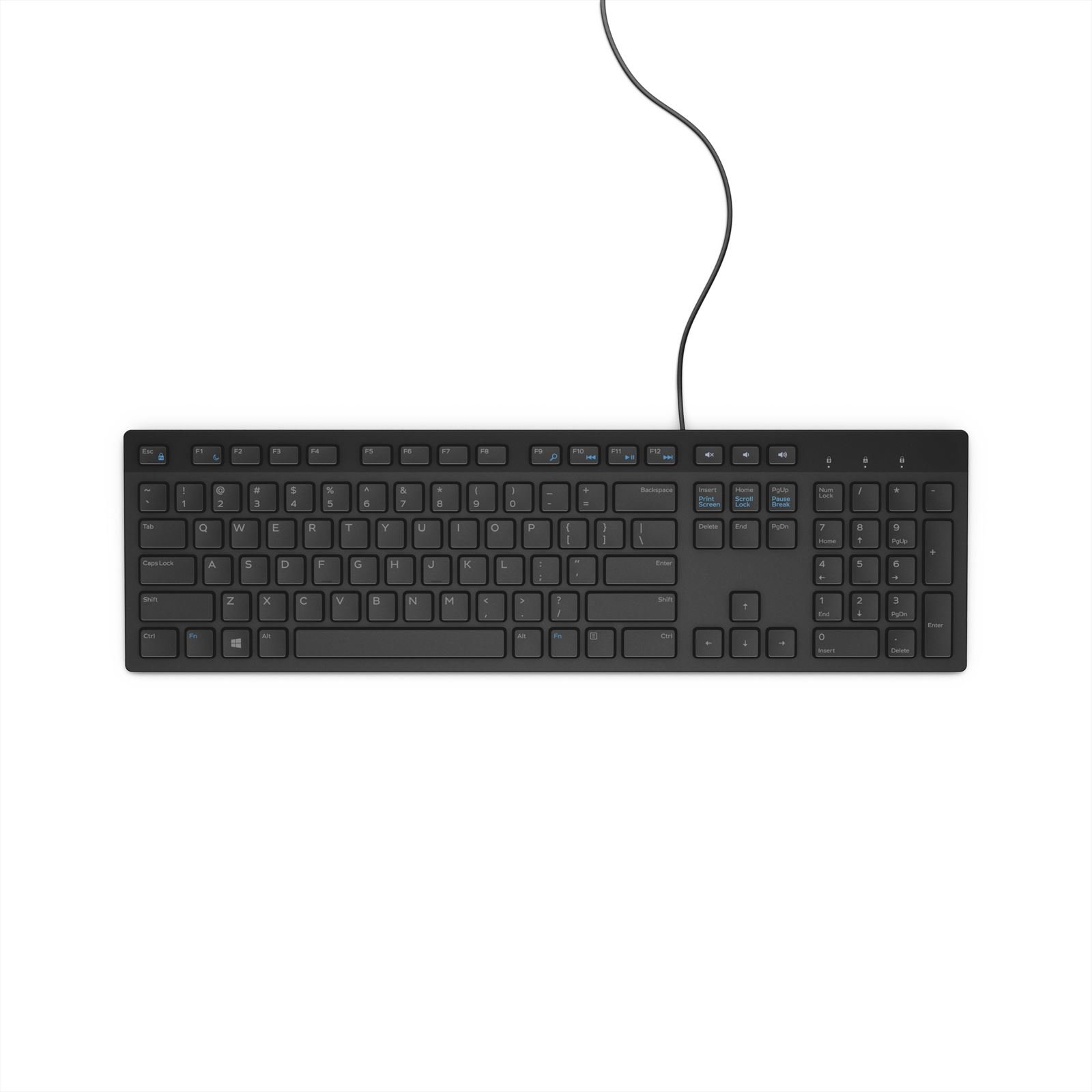 DELL KB216 toetsenbord Universeel USB QWERTY US International Zwart afbeelding