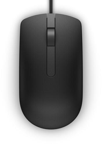 DELL MS116 muis Kantoor Ambidextrous USB Type-A Optisch 1000 DPI