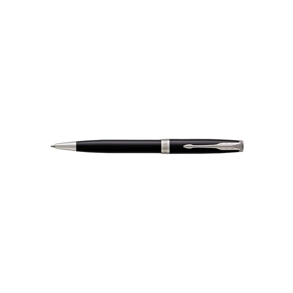 Balpen Parker Sonnet matte black lacquer CT medium afbeelding