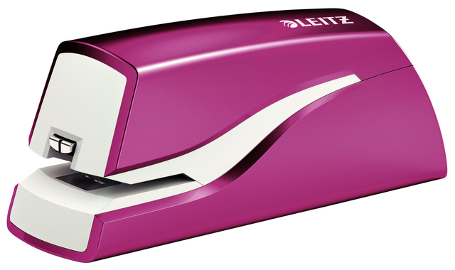 Nietmachine Leitz NeXXt WOW contactloos 10 vel roze afbeelding