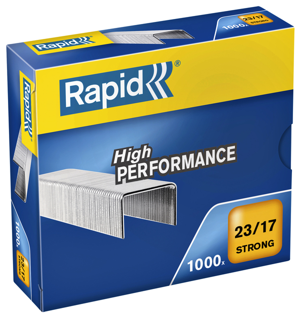 Nieten Rapid 23/17 gegalvaniseerd strong 1000 stuks afbeelding