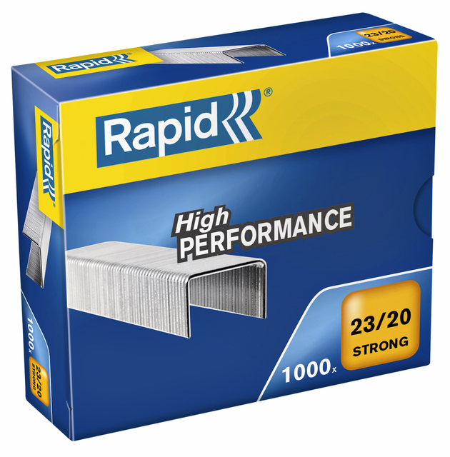 Nieten Rapid 23/20 gegalvaniseerd strong 1000 stuks afbeelding