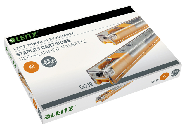Nieten Leitz cassette K8 26/8 verzinkt 1050 stuks afbeelding