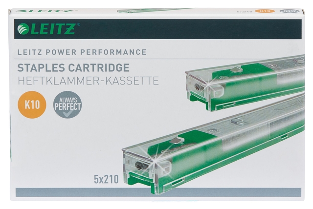 Nieten Leitz cassette K10 26/10 verzinkt 1050 stuks afbeelding
