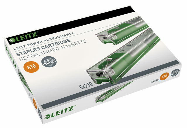 Nieten Leitz cassette K10 26/10 verzinkt 1050 stuks afbeelding