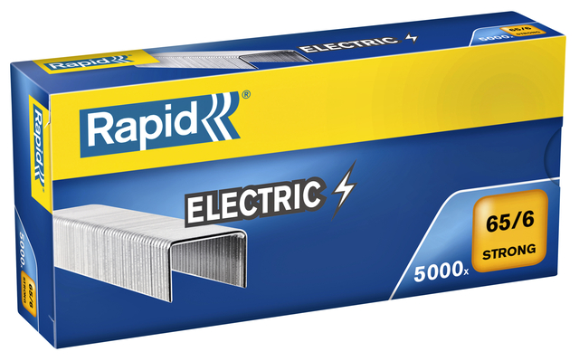 Nieten Rapid 65/6 gegalvaniseerd strong 5000 stuks afbeelding