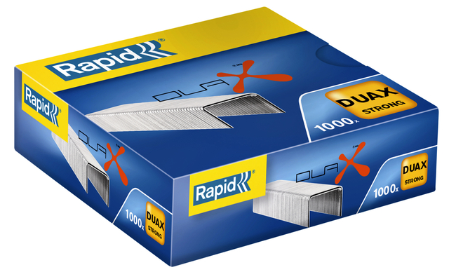 Nieten Rapid Duax gegalvaniseerd strong 1000 stuks afbeelding