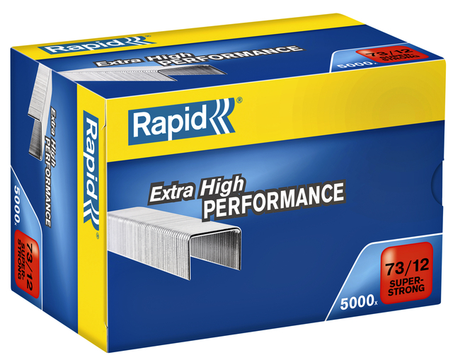 Nieten Rapid 73/12 gegalvaniseerd super strong 5000 stuks afbeelding