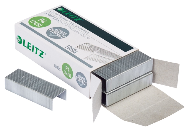 Nieten Leitz 24/8 verzinkt 1000 stuks — Foto 2 van 2