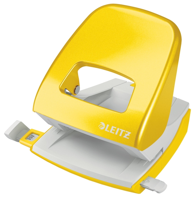 Perforator Leitz WOW NeXXt 2-gaats geel afbeelding