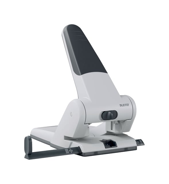 Perforator Leitz 5180 heavy duty 65 vel zilver afbeelding
