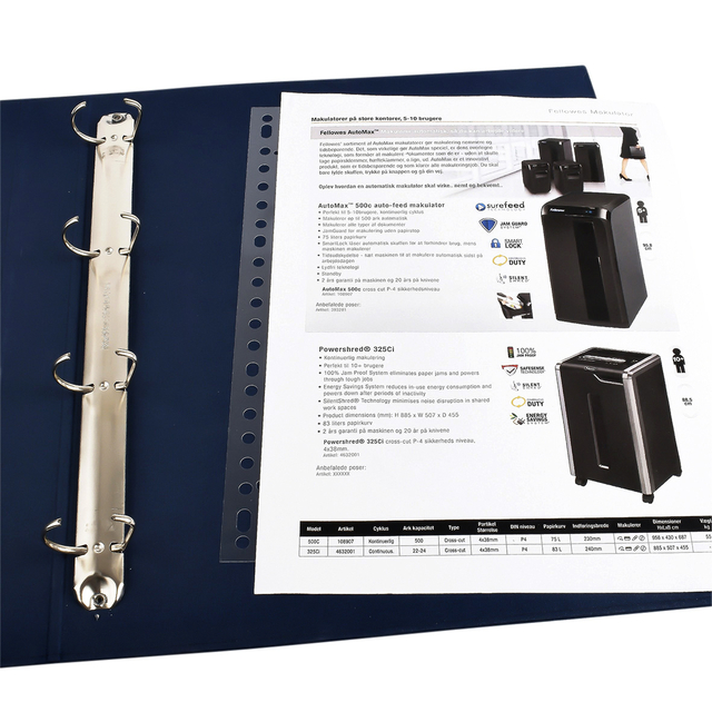 Opbergstrip Djois filestrip universeel 271mm 23rings 100 stuks — Foto 2 van 2