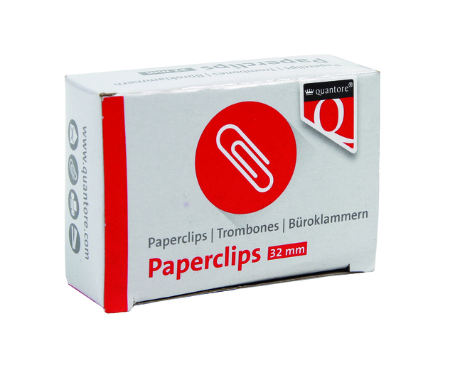 Paperclip Quantore R2 32mm kort 100 stuks — Foto 2 van 2