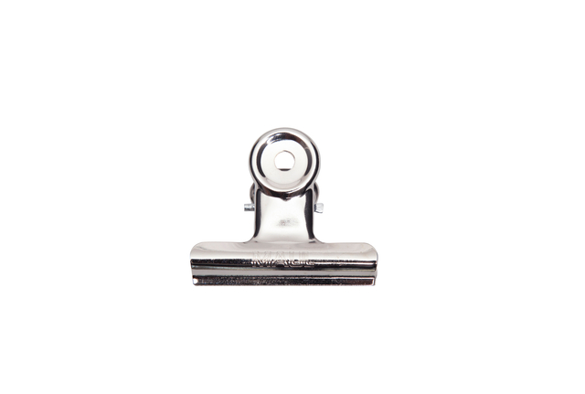 Papierklem MAUL Bulldog 50mm capaciteit 20mm zilver 10 stuks afbeelding