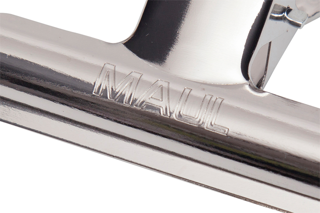 Papierklem MAUL Bulldog 70mm capaciteit 40mm zilver 5 stuks — Foto 2 van 2