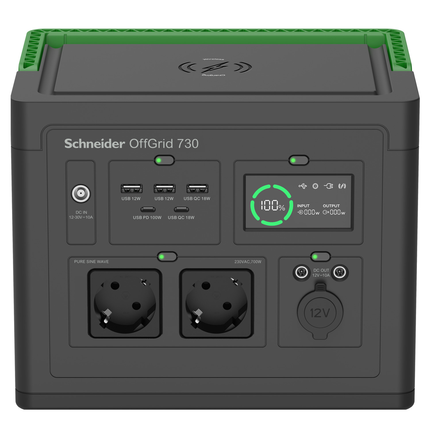 APC PPS730-GR draagbaar oplaadstation Lithium-Ion (Li-Ion) 6,4 kg afbeelding