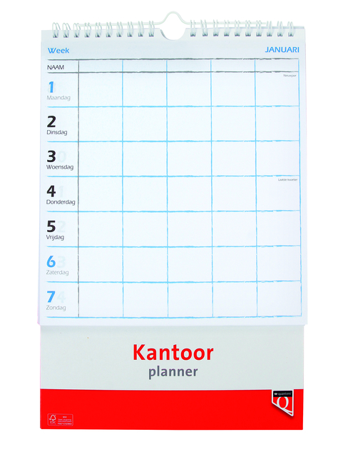 Kantoorplanner 2025 Quantore afbeelding