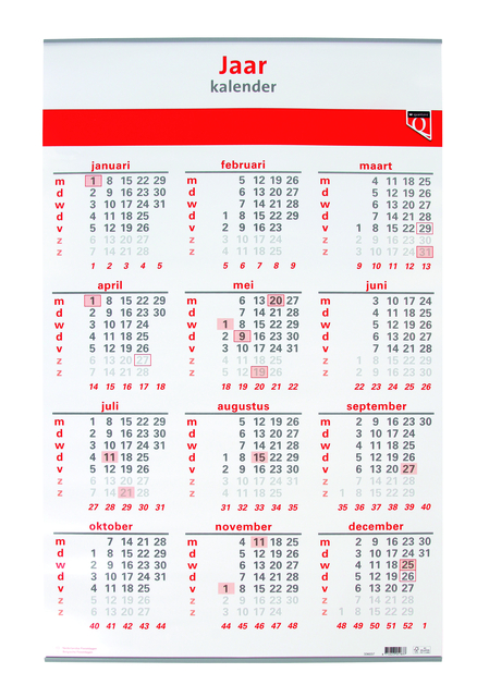 Jaarkalender 2025 Quantore afbeelding
