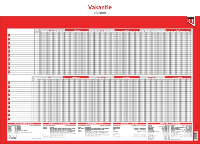 Vakantieplanner 2026 Quantore