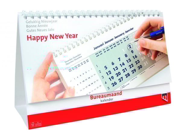 Bureaumaandkalender 2026 Quantore afbeelding