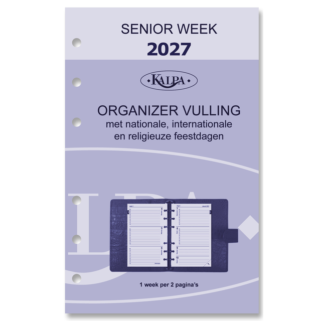 Agendavulling 2027 Kalpa Senior 7dagen/2pagina's afbeelding
