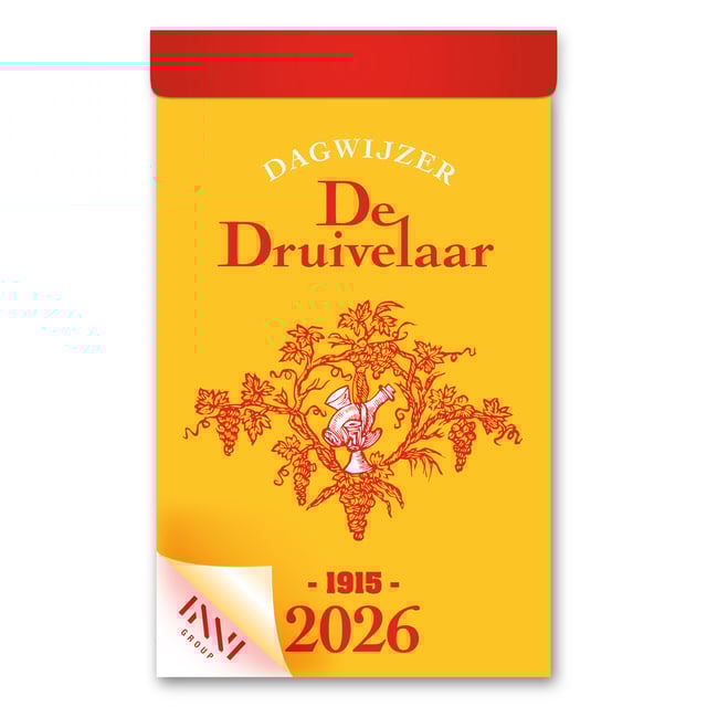 Dagscheurkalender 2026 de Druivelaar afbeelding