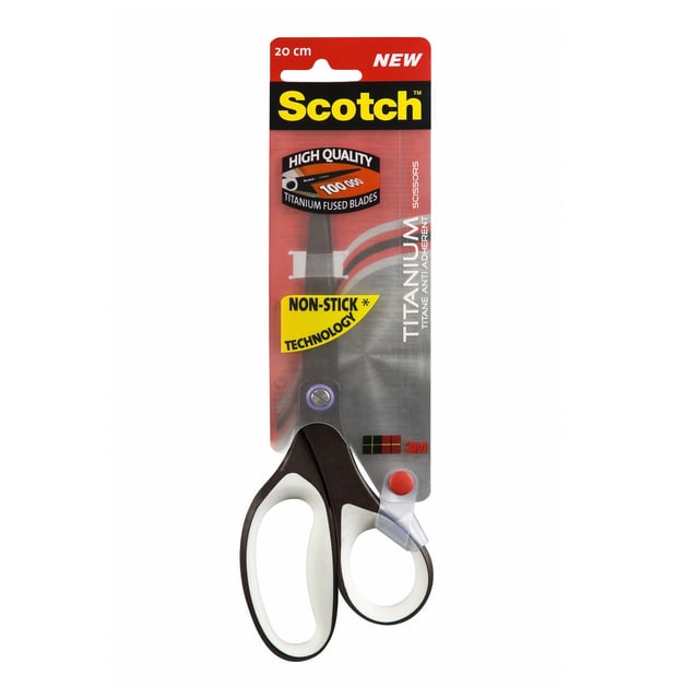 Schaar Scotch 20cm titanium blister afbeelding