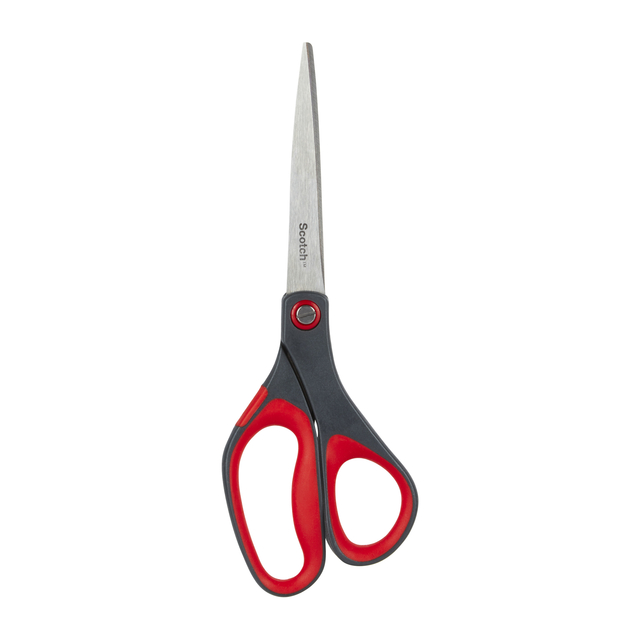 Schaar Scotch 20cm precision rood blister afbeelding