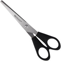 Kantoorschaar Westcott 155mm met kunststof grip rvs-3