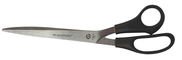 Schaar Quantore 250mm +plastic handvat zwart afbeelding