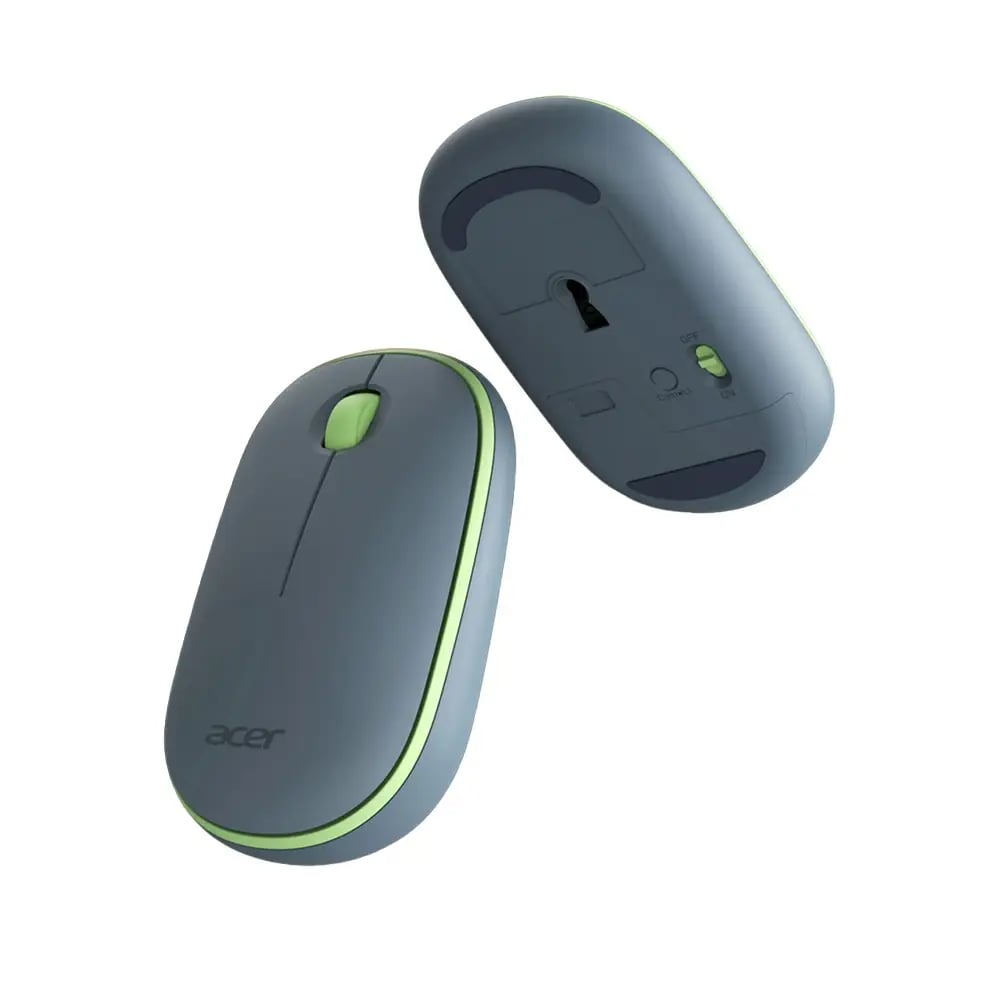 Acer Wireless Bubble Mouse - AMR100 Blue (Retail pack) muis Universeel Ambidextrous RF Draadloos Optisch 1600 DPI afbeelding