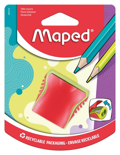 Puntenslijper Maped Boogy 2gaats assorti afbeelding