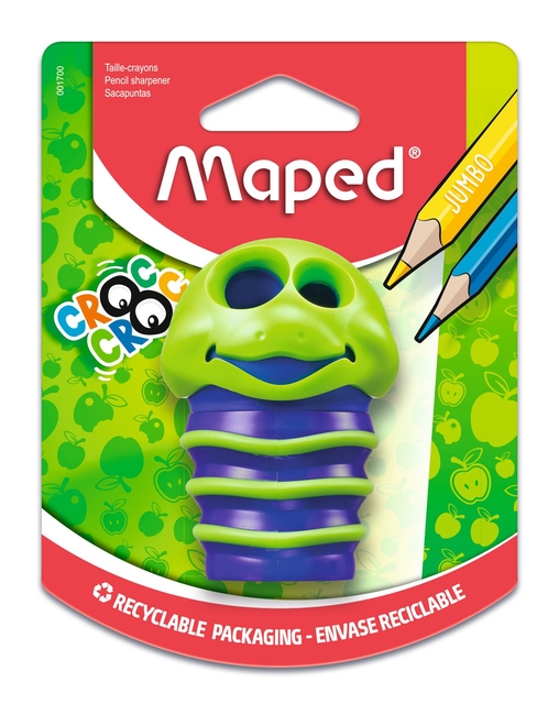 Puntenslijper Maped Croc Croc Bug 2gaats assorti — Foto 2 van 2