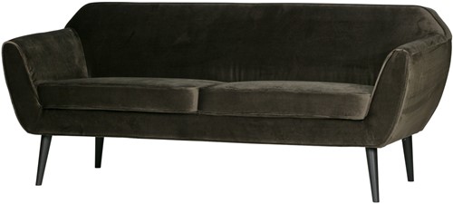 ROCCO SOFA 187 CM FLUWEEL WARM GROEN