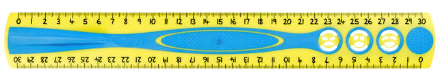 Liniaal Maped Kidy&apos;grip 30cm assorti afbeelding