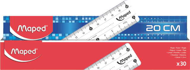 Liniaal Maped Classic 20cm — Foto 2 van 2