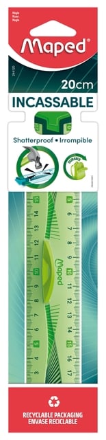 Liniaal Maped Flex met grip 20cm assorti afbeelding